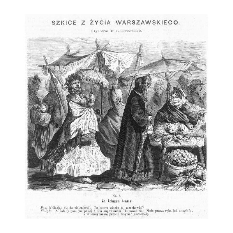 "Nr. 3. Za Żelazną bramą."