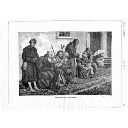 "Żebracy na Powązkach pod Warszawą. (5144)"