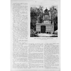 "Pomnik Władysława Sabowskiego (Wołodego Skiby), na cmentarzu powązkowskim. (2649)"