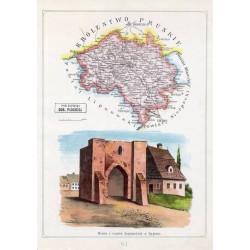 61 Pow. Rypiński Gub. Płockiej. Brama z czasów krzyżackich w Rypinie / "61 POW. RYPIŃSKI GUB. PŁOCKIEJ Brama z czasów krzyżackic