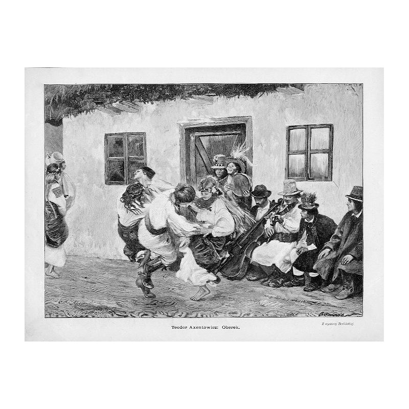 "Teodor Axentowicz: Oberek."