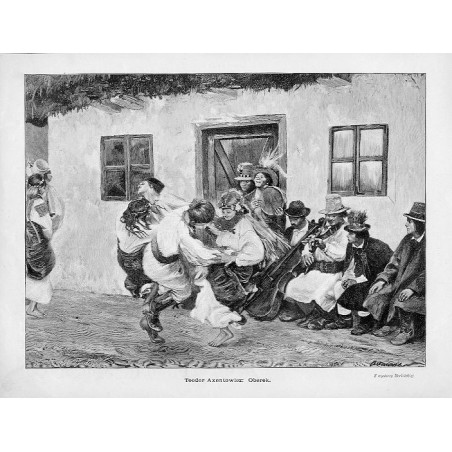 "Teodor Axentowicz: Oberek."