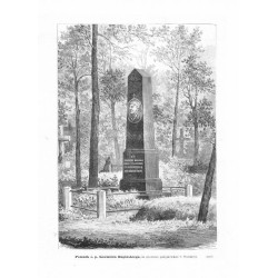 "Pomnik ś. p. Kaźmierza Rogińskiego, na cmentarzu powązkowskim w Warszawie. (1096)"