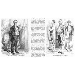 Służący warszawscy. Kamerdyner. Lokaje / [1] "SŁUŻĄCY WARSZAWSCY. KAMERDYNER." [2] "SŁUŻĄCY WARSZAWSCY. LOKAJE."