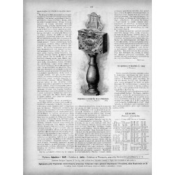 "Kropielnica w kościele Św. Anny w Warszawie. Rysował A. Głębocki. (474)"