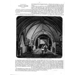 Zakrystia w kościele księży bernardynów w Warszawie / "ZAKRYSTYA w kościele księży bernardynów w Warszawie. (Rysował z natury Fa