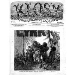 Na Ujazdowie w Warszawie. Bezpłatni widzowie / "NA UJAZDOWIE W WARSZAWIE. BEZPŁATNI WIDZOWIE. (Rysował z natury M. Andriolli.) (