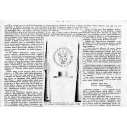 "Pieczęć pułku humańskiego lekkiéj jazdy i końce od pik z r. 1768, wykopane we wsi Oradówce na Wołyniu w r. 1861."