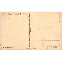 Nr 15. Wilno - Kościół Św. Anny Fot. Jan Bułhak Art. Fot.
