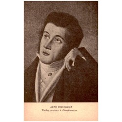 Adam Mickiewicz. Według portretu J. Oleszkiewicza