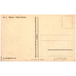 Nr 5. Wilno - Ostra Brama Fot. Jan Bułhak Art. Fot.