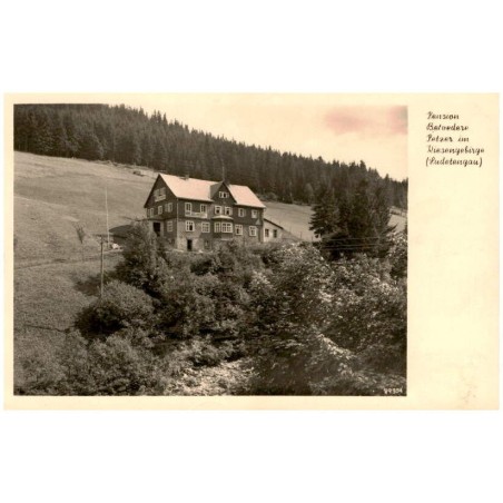 Pension Belvedere. Petzer im Riesengebirge (Sudetengau). 79304