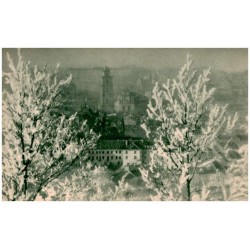 Nr 3. Wilno - Widok na kościół Św. Jana z góry Trzykrzyskiej Fot. Jan Bułhak Art. Fot.