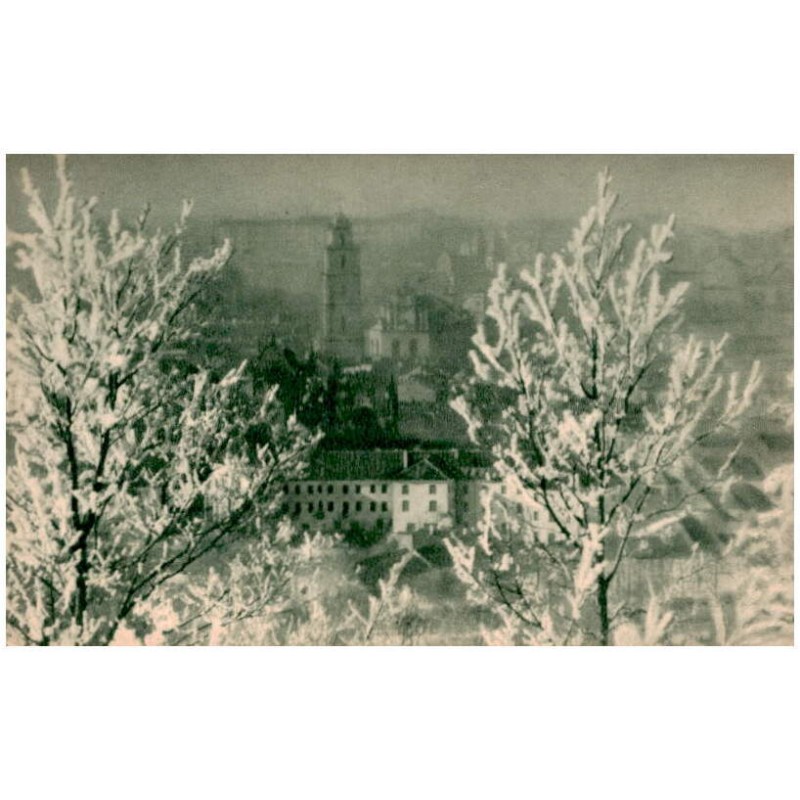 Nr 3. Wilno - Widok na kościół Św. Jana z góry Trzykrzyskiej Fot. Jan Bułhak Art. Fot.