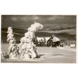 Neue schles. Baude, 1195 m ü. M. Riesengebirge. 67. / Rewers: Neue Schles. Baude, Riesengebirge, 1195 m ü. M. Neue Schles. Baude