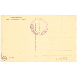 Riesengebirge. Die Hampelbaude 1258 m. Silesia 1862 / Rewers: Riesengebirge. Die Hampelbaude 1258 m