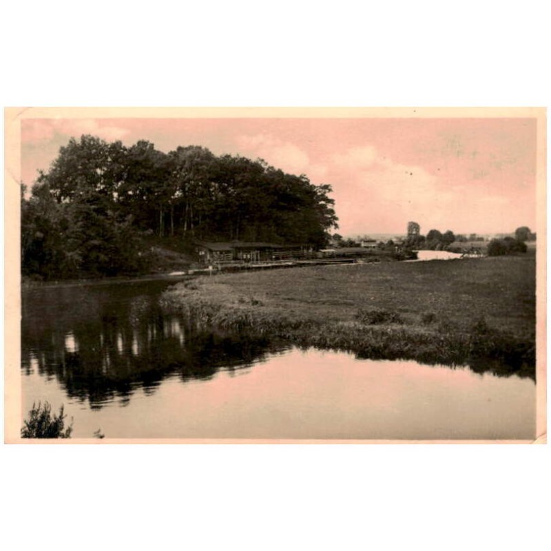 Penzig O.-L., Gemeinde-Badeanstalt.