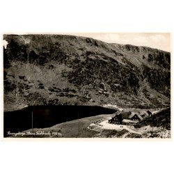 Riesengebirge. Kleine Teichbaude 1183 m. Silesia 4174 / Rewers: Riesengebirge. Kleine Teichbaude 1185 m Seehöhe. Alpin am Ufer d
