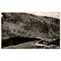 Riesengebirge. Kleine Teichbaude 1183 m. Silesia 4174 / Rewers: Riesengebirge. Kleine Teichbaude 1185 m Seehöhe. Alpin am Ufer d