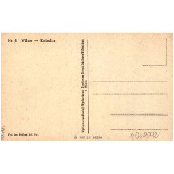 Nr 7. Wilno - Katedra Fot. Jan Bułhak Art. Fot.