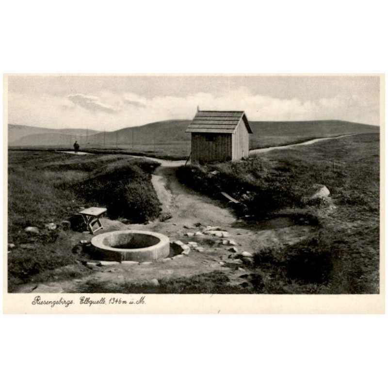 Riesengebirge. Elbquelle 1346 m ü. M.