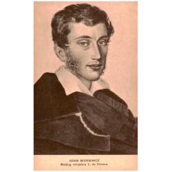 Adam Mickiewicz. Według minjatury L. de Viviena.