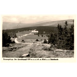 Riesengebirge. Der Spindlerpaß 1208 m ü. d. M. m. Blick n. d. Peterbaude. 14700
