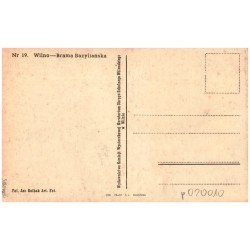 Nr 19. Wilno - Brama Bazyliańska Fot. Jan Bułhak Art. Fot.