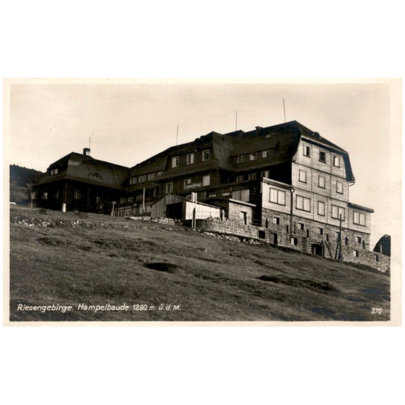Riesengebirge. Hampelbaude 1290 m ü. d. M. 270.