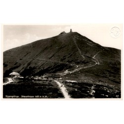 Riesengebirge. Schneekoppe 1605 m ü. M. 881 / Rewers: Nur auf der Koppe hohen Warte...
