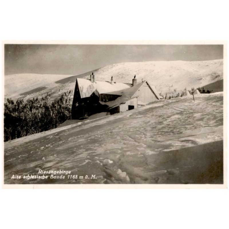 Riesengebirge. Alte schlesische Baude 1168 m ü. M.