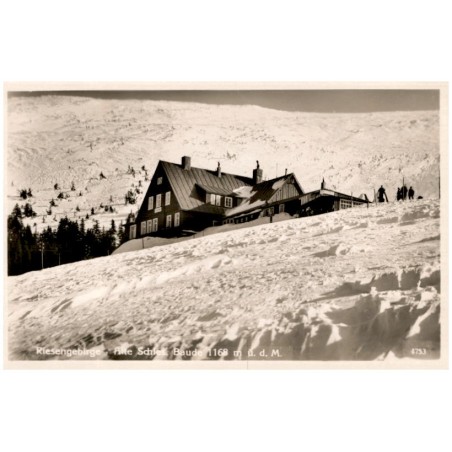 Riesengebirge - Alte Schles. Baude 1168  m ü. d. M. 4753