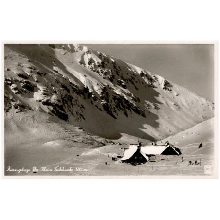 Riesengebirge. Die Kleine Teichbaude 1183 m. Silesia 4308 / Rewers: Riesengebirge. Alpines Skigelände an der Kleinen Teichbaude