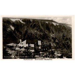 Riesengebirge. Hampelbaude 1258 m ü. M. Karkonosze - Schronisko Studentów
