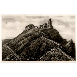 Riesengebirge, Schneekoppe 1605 m ü. M.