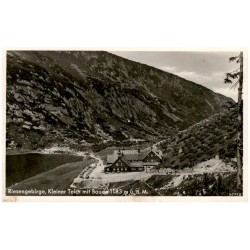 Riesengebirge, Kleiner Teich mit Baude 1183 m ü. d. M. 65992