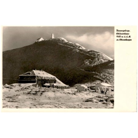 Riesengebirge, Schlesierhaus 1400 m ü. d. M. m. Schneekoppe. [317?]
