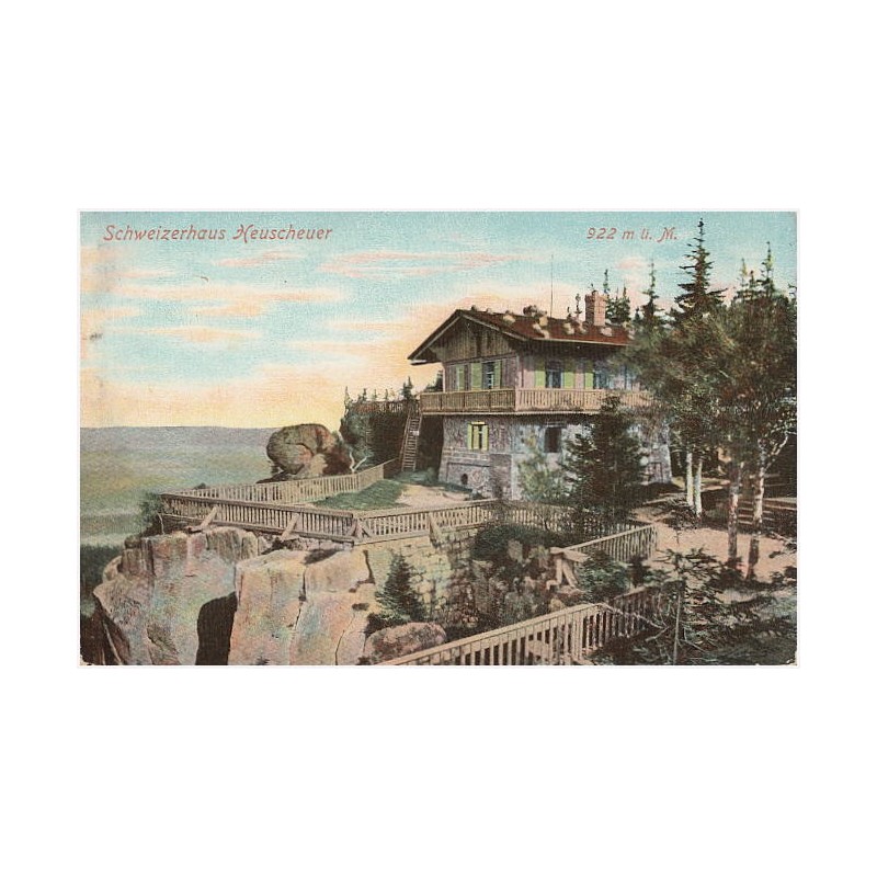 Schweizerhaus Heuscheuer 922 m ü. M.