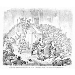 Katastrofa na krużganku Kościoła św. Krzyża w Warszawie, w dniu 25 grudnia 1881 r. 860 / "KATASTROFA NA KRUŻGANKU KOŚCIOŁA Ś-go