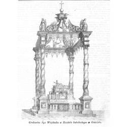 "Grobowiec Śgo Wojciecha w Kościele katedralnym w Gnieźnie."