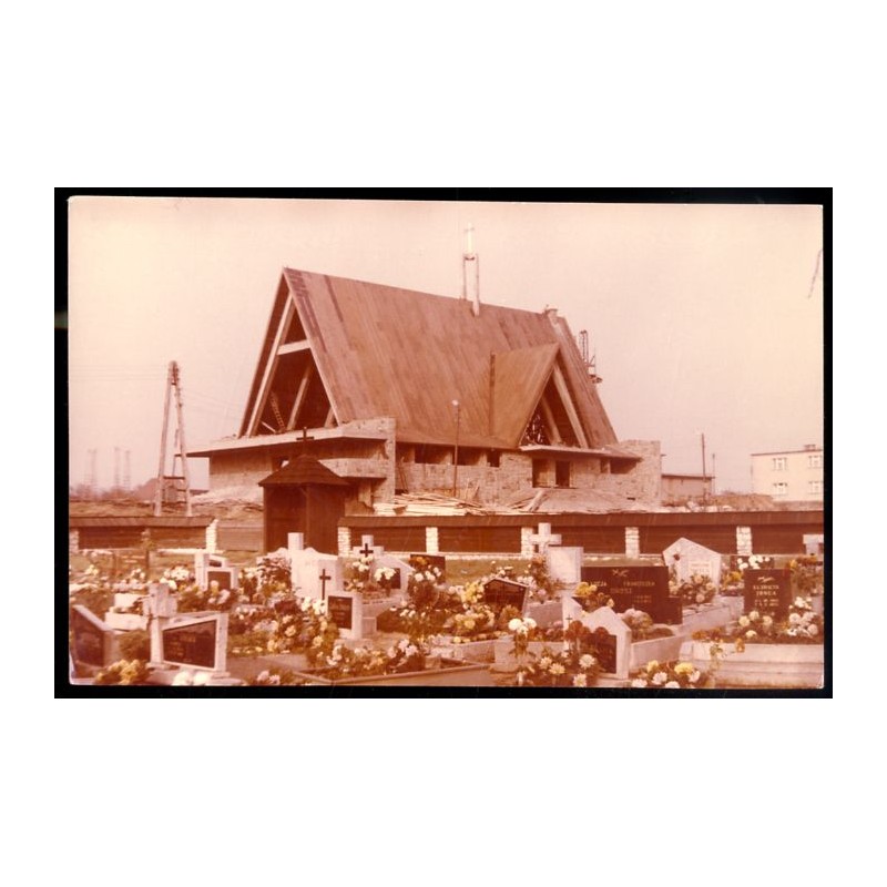 Bojszów. Kościół Nawiedzenia NMP w budowie