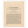 List apostolski papieża Piusa X z 8.03.1913 z podpisem watykańskiego sekretarza stanu kardynała Merry del Val przesłany wiernym