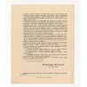 List apostolski papieża Piusa X z 8.03.1913 z podpisem watykańskiego sekretarza stanu kardynała Merry del Val przesłany wiernym