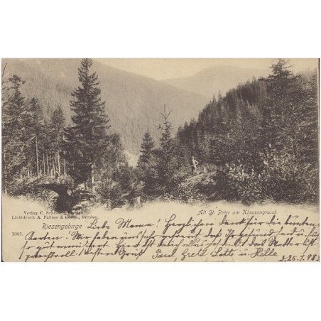 Riesengebirge. Alt St. Peter Klausengrund