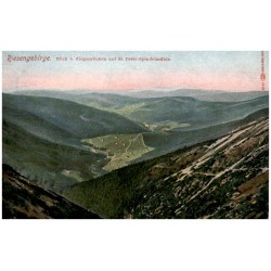 Riesengebirge. Blick v. Ziegenrücken auf St. Peter-Spindelmühle.