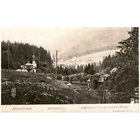 Vřetenský Mlýn. Spindelmühle. Spindelmühle (Le village de moulin "Vřetenský")