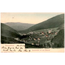 Riesengebirge. Spindelmühle mit dem Elbegrund.