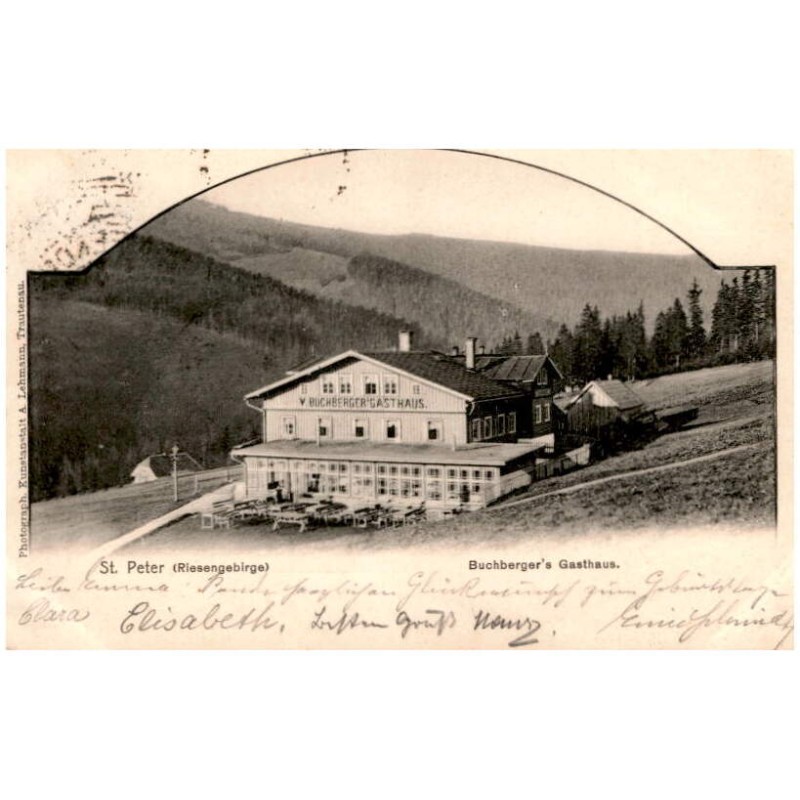 St. Peter (Riesengebirge). Buchberger's Gasthaus.