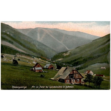 Riesengebirge. Alt St. Peter bei Spindelmühle in Böhmen