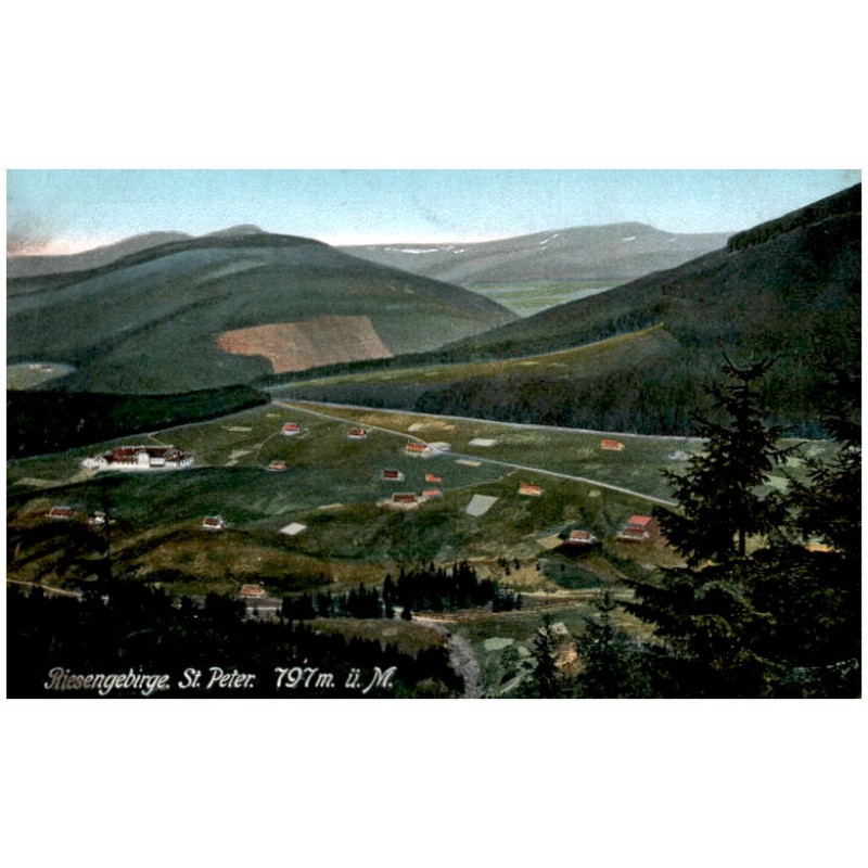 Riesengebirge. St. Peter. 797 m ü. M.